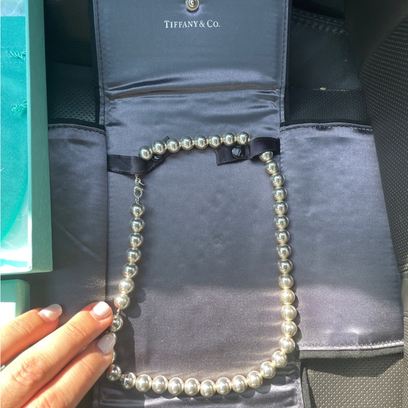 Tiffany’s Hardware Bell Necklace. Sterling silver. 18” long - Picture 2 of 5